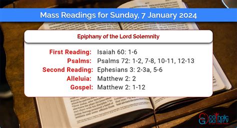 daily mass readings january 7 2024