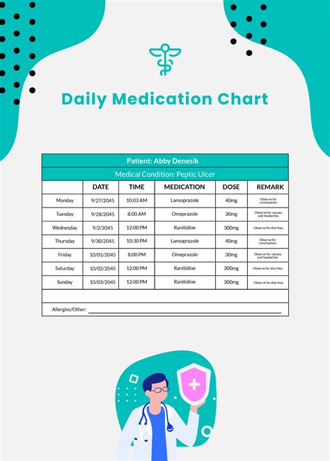 Daily Medication Chart Pdf