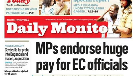 daily monitor breaking news