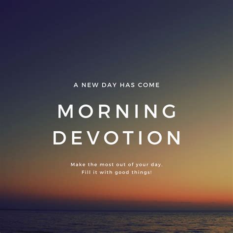 daily morning devotions online