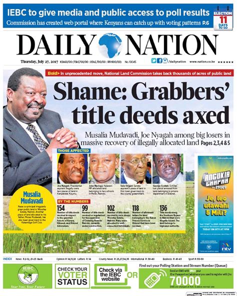 daily nation news kenya today news