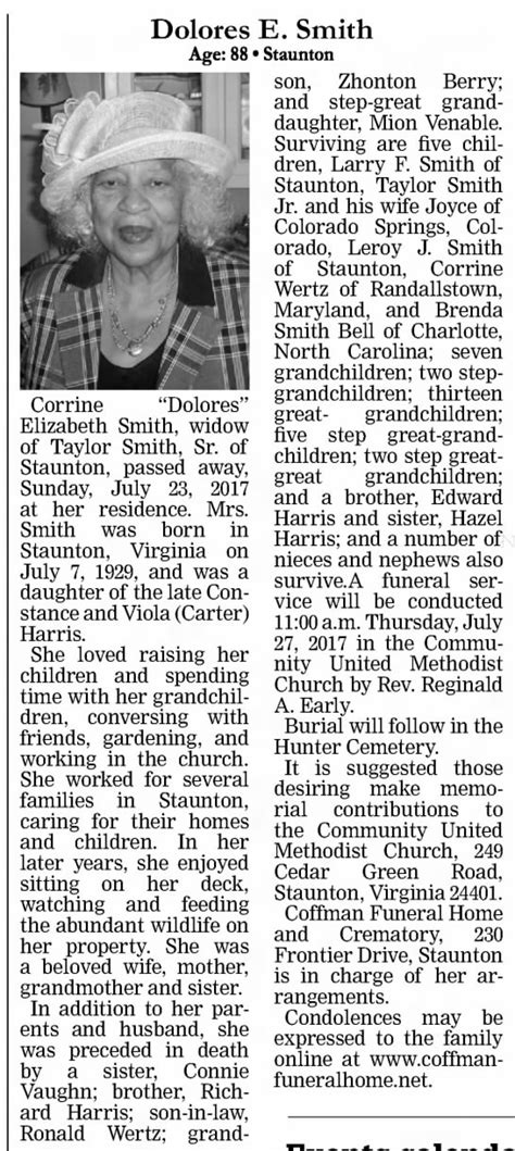 daily news leader obituaries