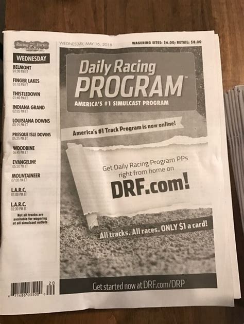 daily racing form near me