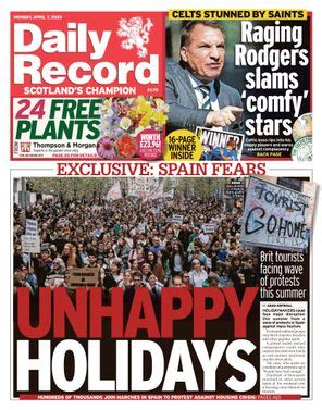Daily Record Newspaper