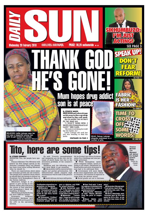 daily sun news south africa