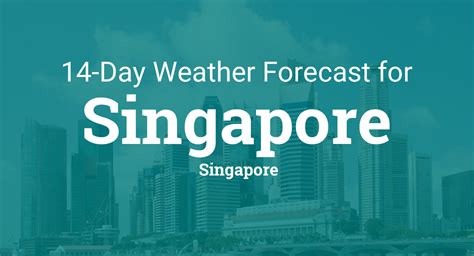 daily weather forecast singapore