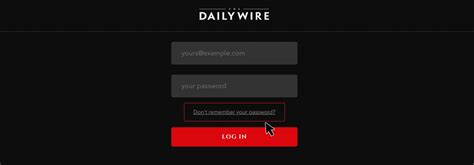 daily wire login