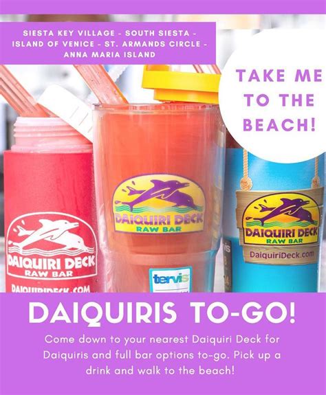 Daiquiri Deck Flavors