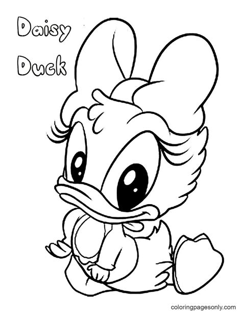 Daisy Duck Printable