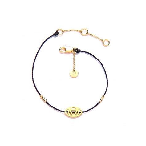 Ready Care Daisy London Good Karma Bracelet, Half Moon