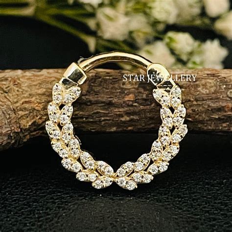 Daith Diamond Earrings