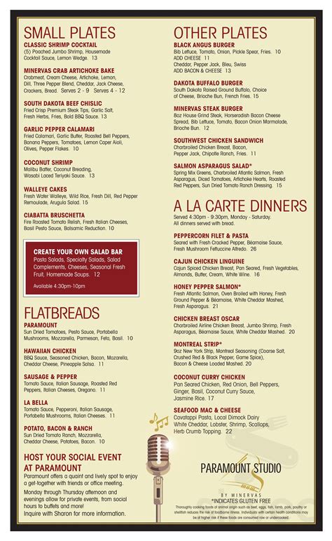 dakota steakhouse rapid city sd menu