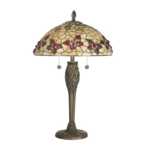dale tiffany butterfly table lamp