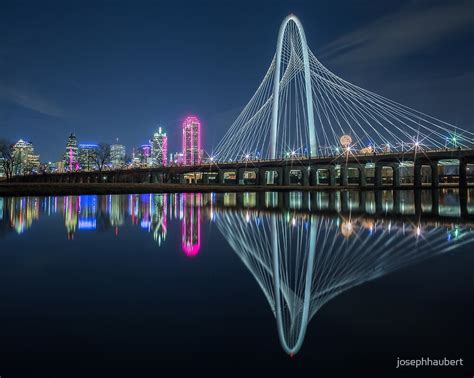 Dallas Skyline with Margaret McDermott Bridge