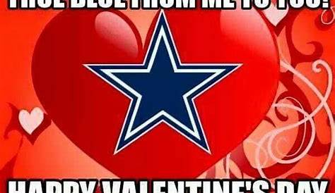 Dallas Cowboys Valentine Cards