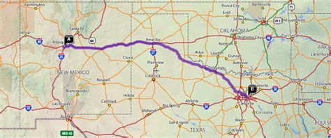 Dallas to Albuquerque Road Trip