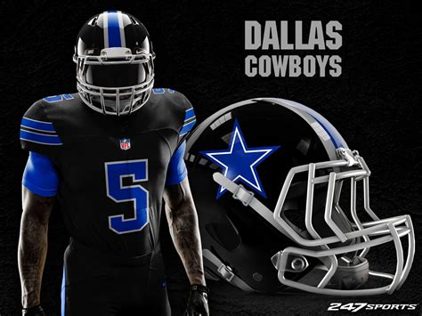 dallas cowboys blackout jersey