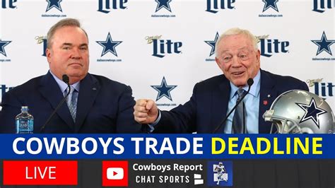 dallas cowboys news trade 2018 deadline
