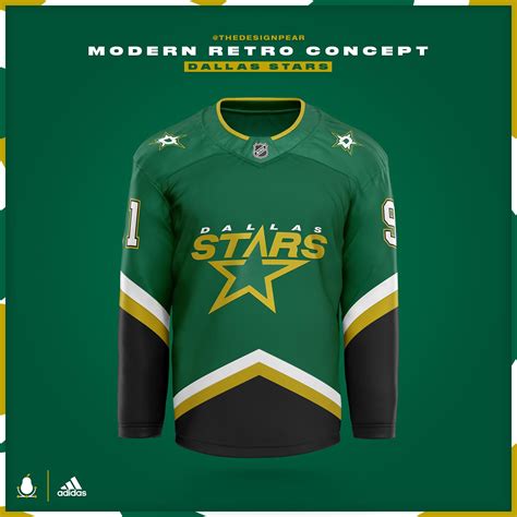 dallas stars jersey design