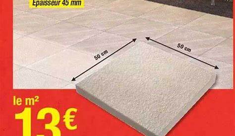 Dalle Beton 50x50 Bricoman PROLUNGA IN CEMENTO Cm