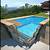 dalle beton pour piscine en bois