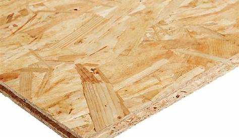 Dalle De Plancher Osb 22mm OSB 4 Rainures & Languettes Ep.