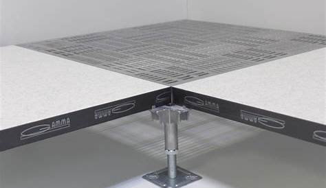 GAMMA Dalle de plancher technique en aluminium moulé