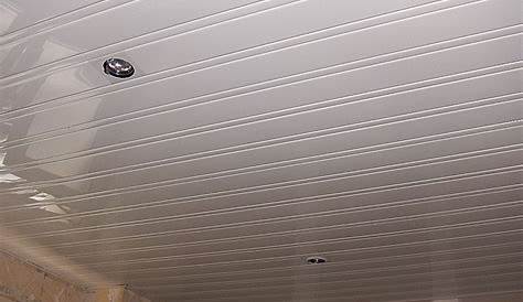 Dalle de faux plafond PVC BLANC 59,3x59,3x0.8 cm