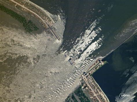 dam destruction in ukraine