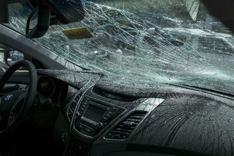 Damaged Car Windshield Oakland