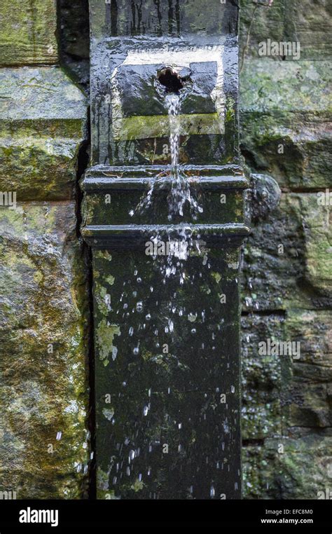 Damaged cast iron pipe section