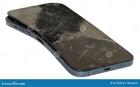 damaged cell phone