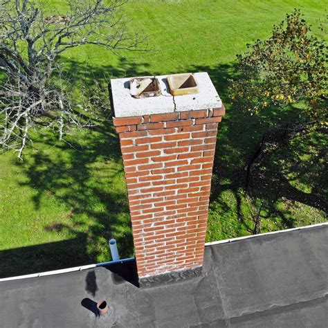 damaged chimney