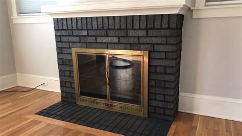 damaged fireplace components