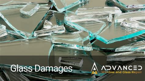 Damaged Glass Window in Austin