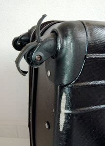 Damaged Luggage Wheels