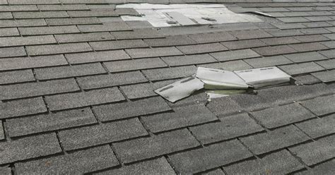damaged roof shingles
