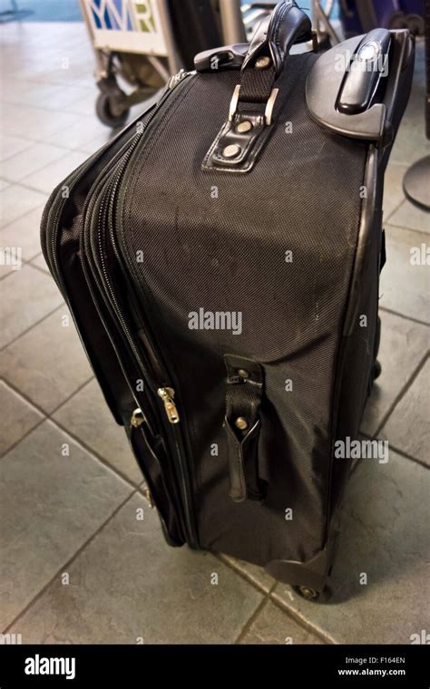 damaged suitcase