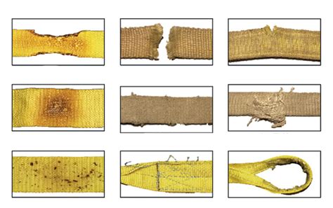 Damaged Webbing Slings