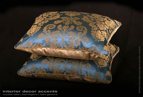 Damask Pillows Design