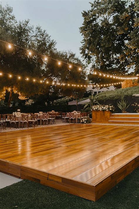 Dance Floor Backyard