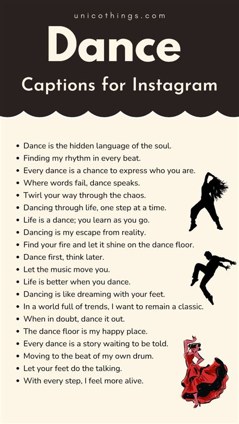 Dance Instagram Quotes