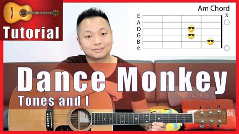 dance monkey acoustic chords