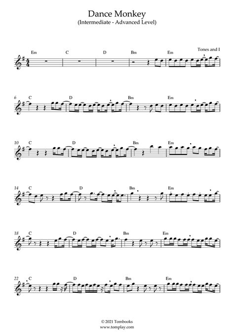 Dance Monkey On A Saxophone