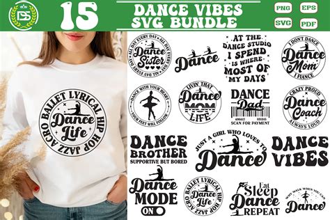 Get your groove on with our stunning collection of dance SVG designs