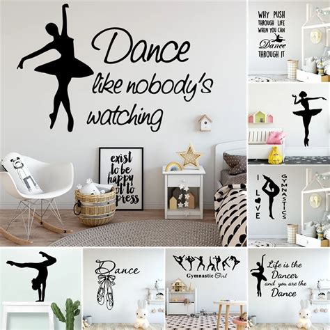 Dancer Wall Decal For Bedroom