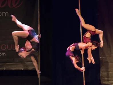 dancers tit big pole