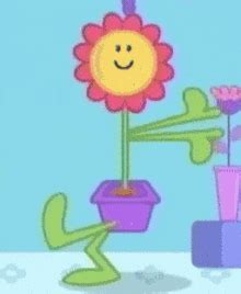 Dancing Flowers Gif