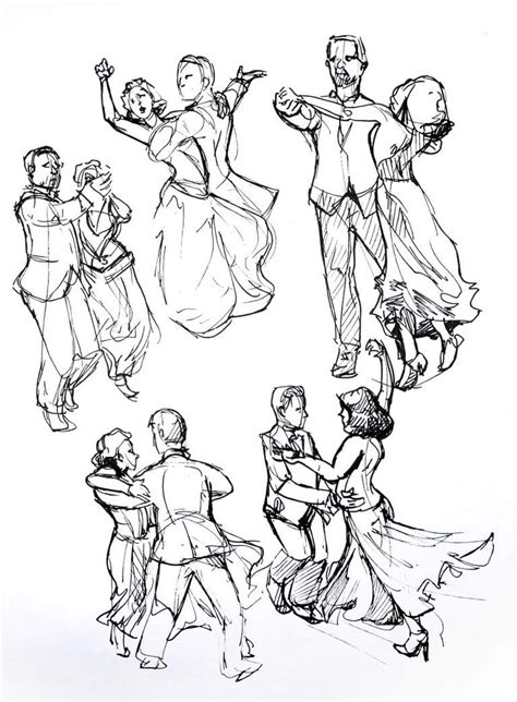 Dancing Reference Drawing