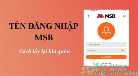 dang nhap msb doanh nghiep